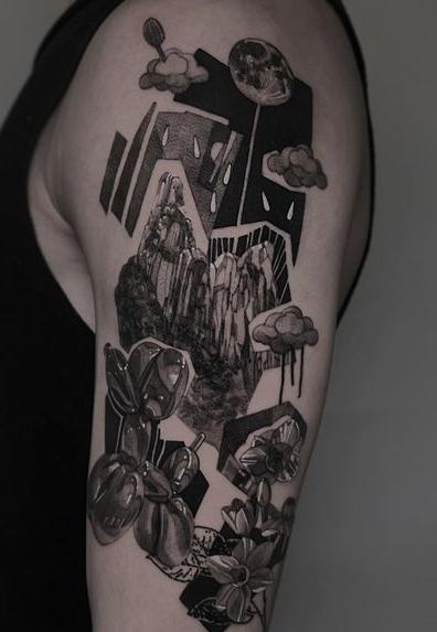 Tattoos - Collage Tattoo - 143916